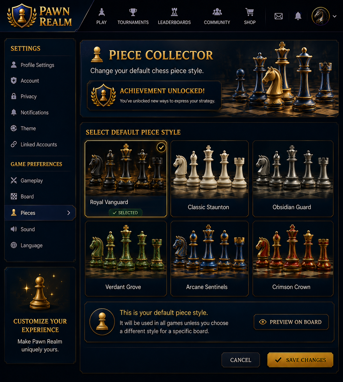Piece Collector